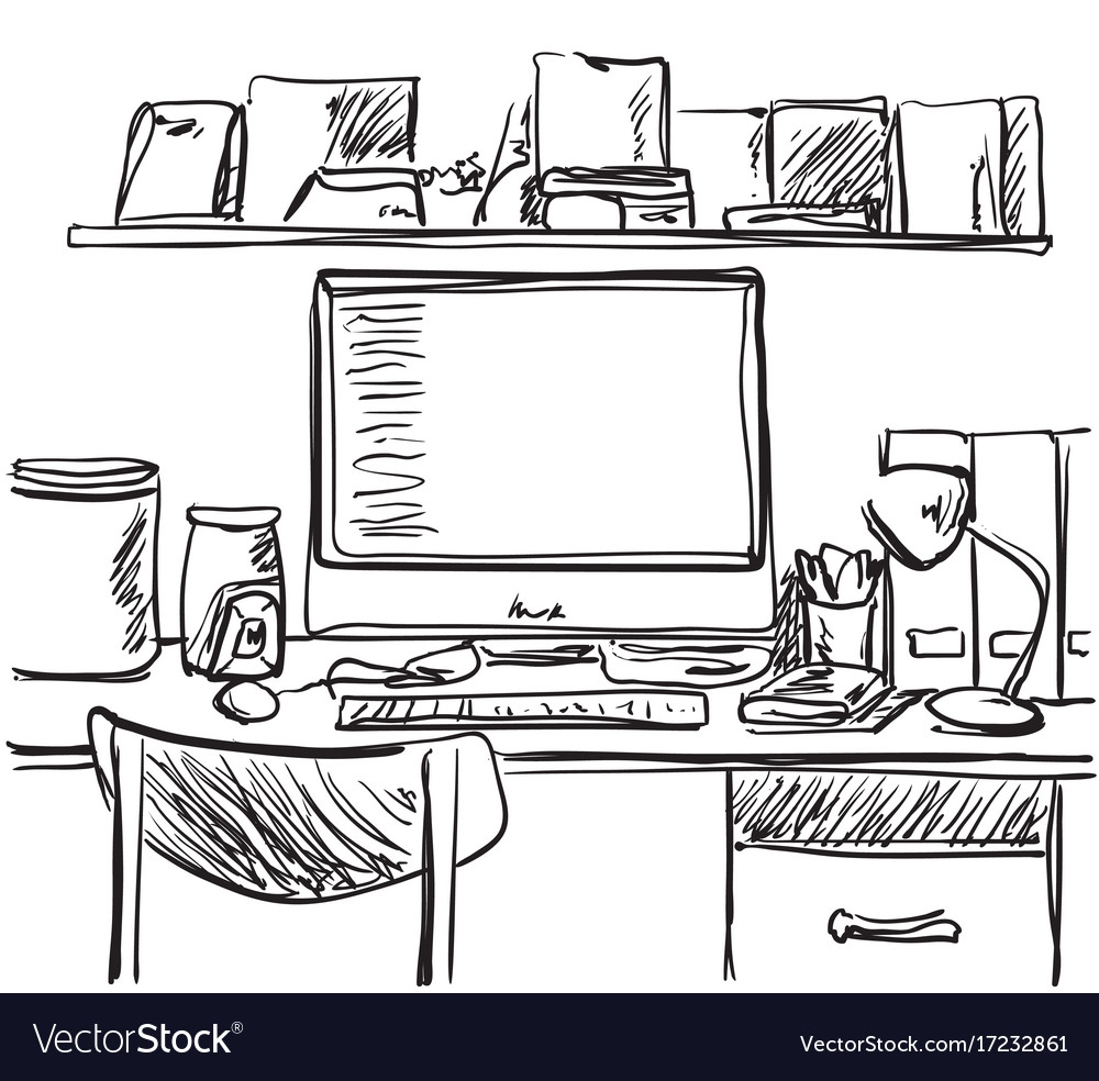 рисунок для компьютерного стола