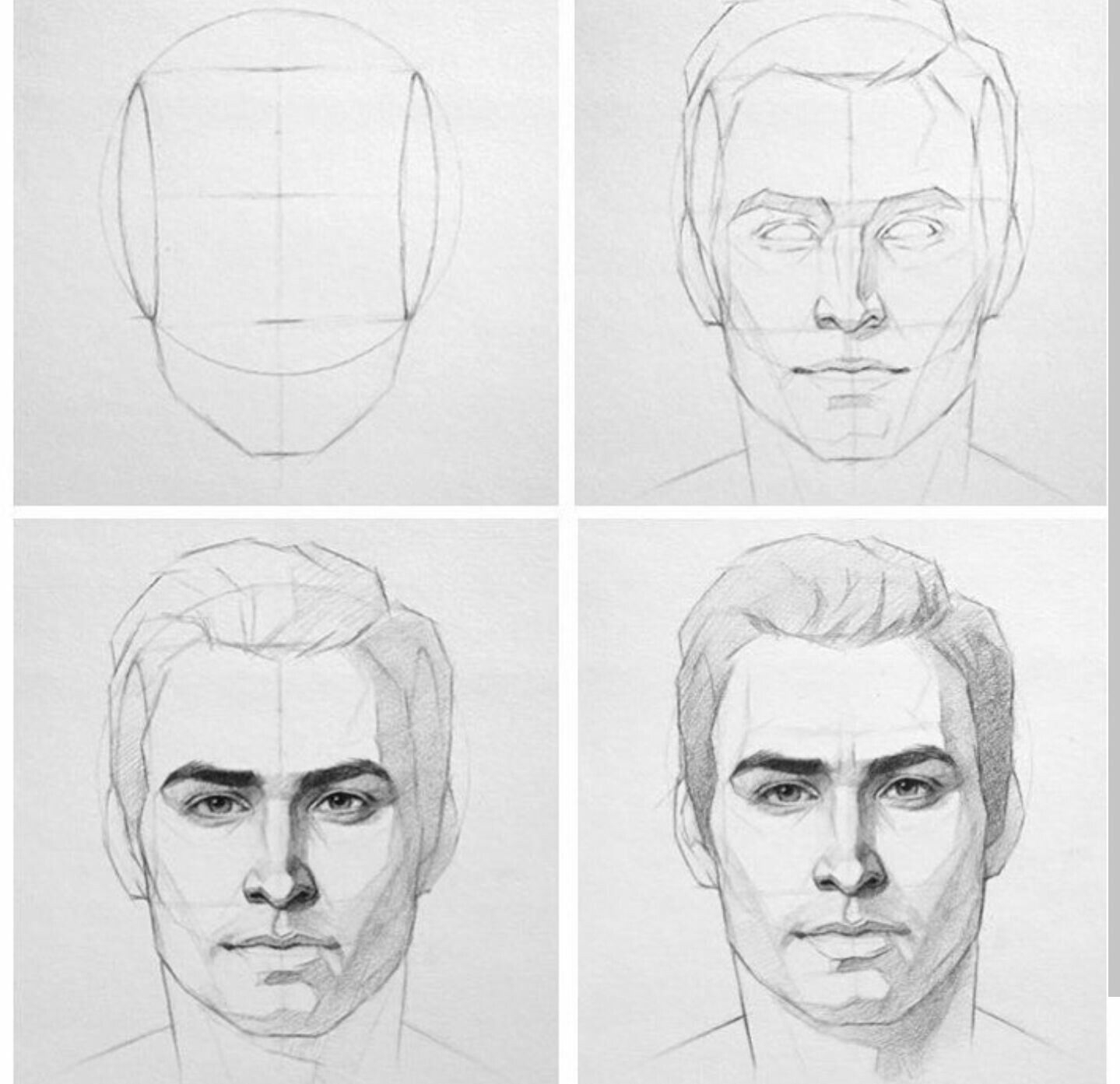 Нарисует какое лицо. Метод Эндрю Лумиса рисование головы. Этапы рисования портрета. Портрет анфас карандашом. Эскиз человеческого лица.