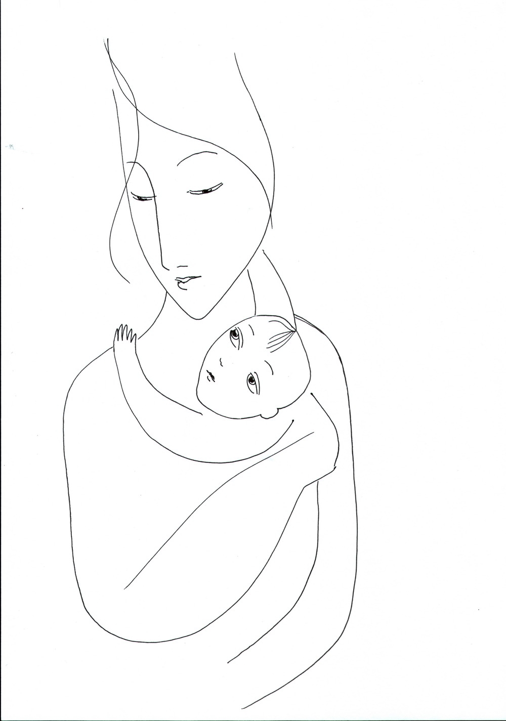 Материнство 4 класс изо презентация поэтапное рисование. Материнство рисование. Рисунок мамы для срисовки. Рисование тема материнство. Рисунки на тему материнство легкие.