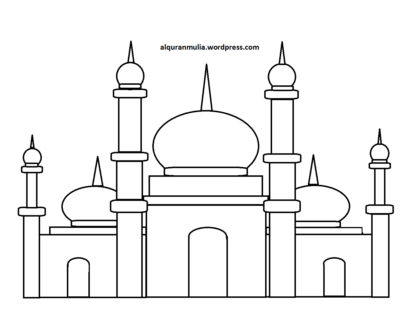 Мечеть рисунок карандашом для детей (46 фото) » Рисунки для срисовки и не только