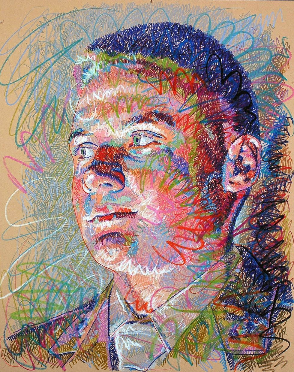 Цветные рисунки человека