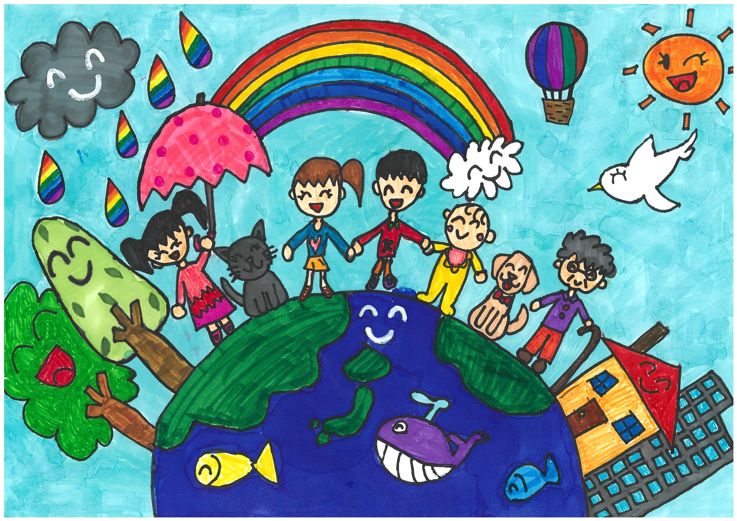 Рисунок дети рисуют мир. Рисунок на тему мир. Детский рисунок. Мирные города детский рисунок. Рисунки мирные города детские.