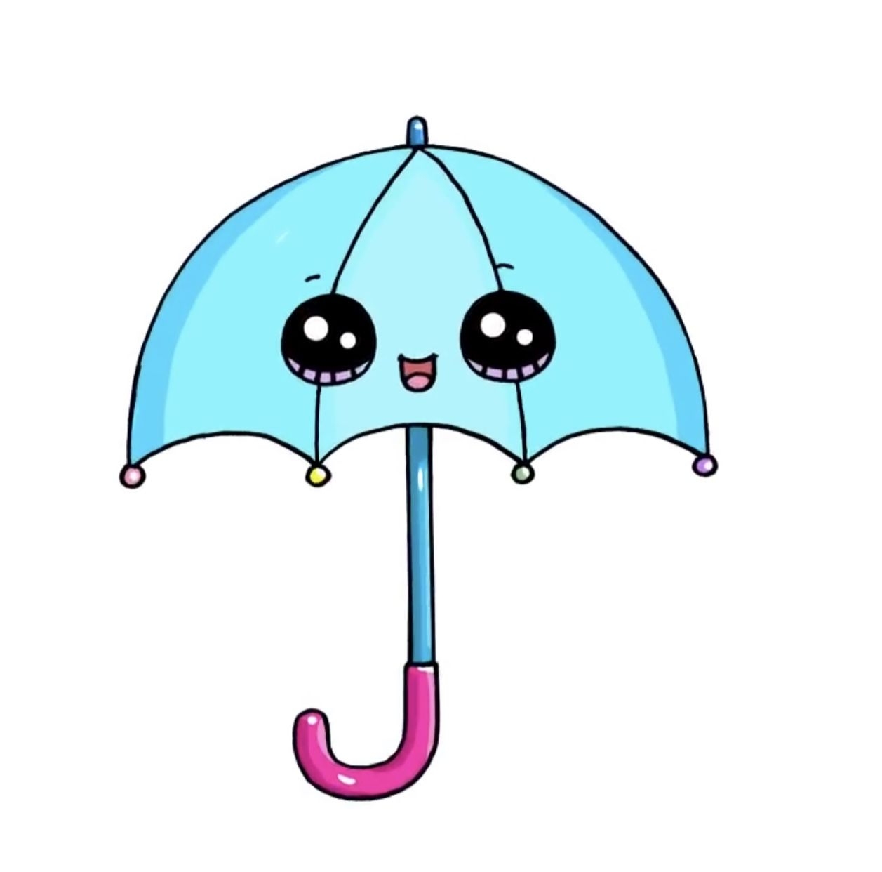 Зонтик легкий. Зонтик милый. Рисование зонтик. Зонтики с глазками для детей. Зонтик для срисовки.