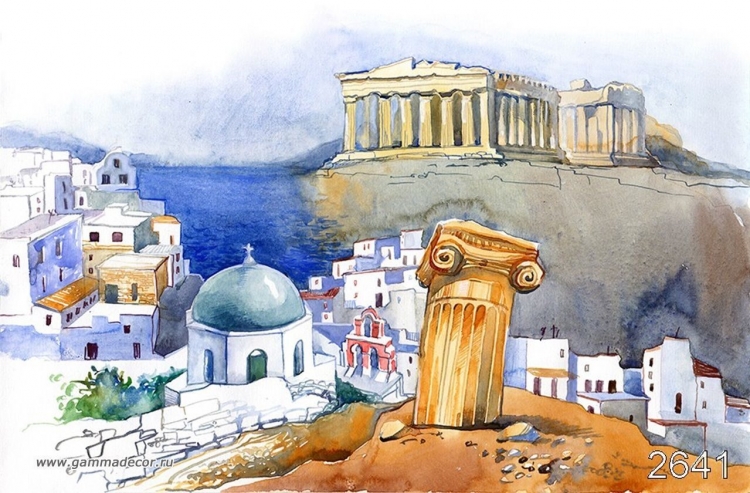 Рисунок на тему Греция