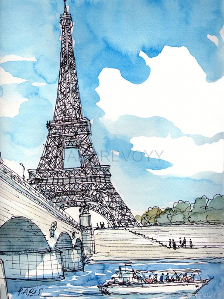 Рисунки на тему Франция
