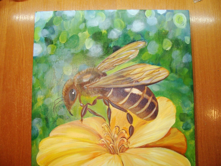 Рисунок на тему Пчеловодство