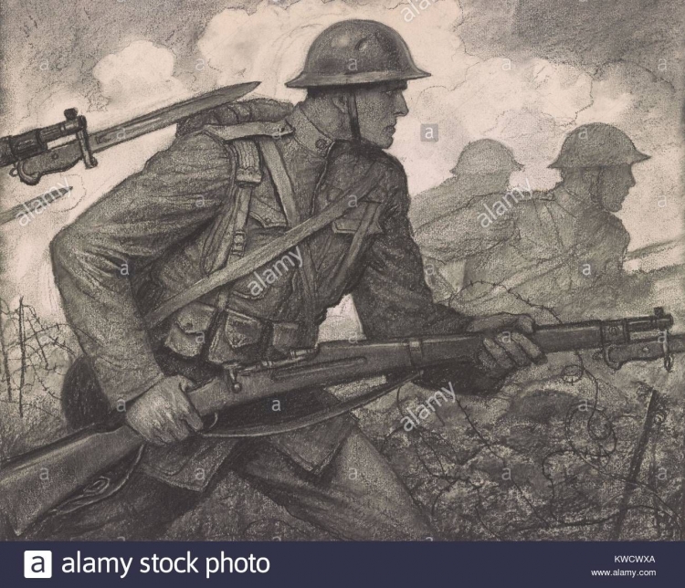 Рисунки на тему первая мировая война