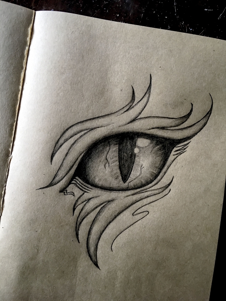 Глаза дракона для срисовки