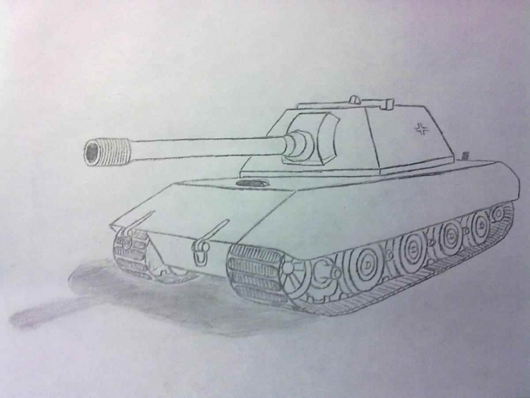 Тянки карандашом