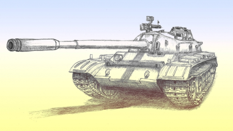 Рисунок танка