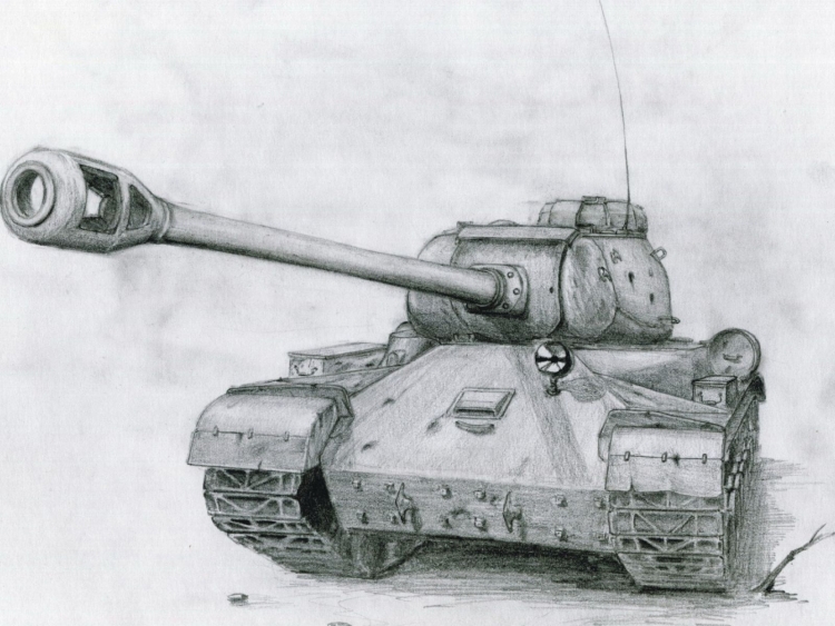 Красивые рисунки танков