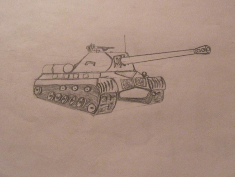 Картинки танков World of Tanks для срисовки