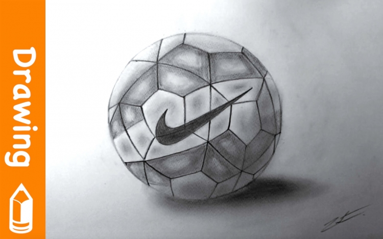 Футбольный мяч для срисовки