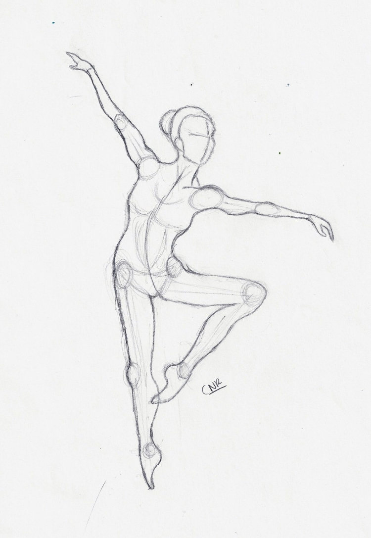 Как рисовать балерину | НЯНЯ УЛЯ Рисование для детей