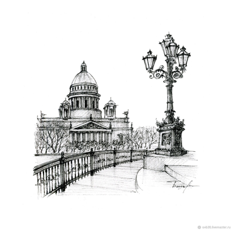 Санкт Петербург зарисовки