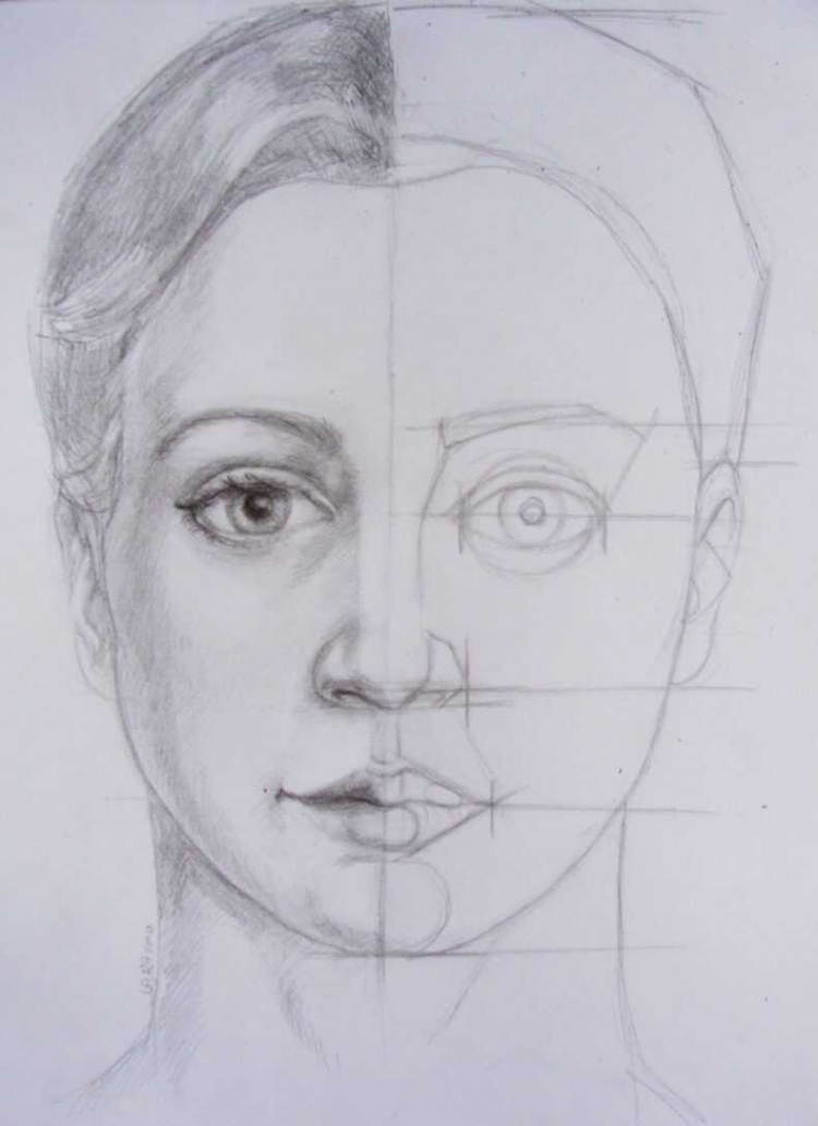 Стилистики рисования головы