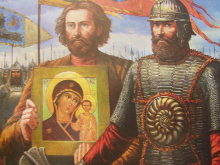 Минин и Пожарский картина