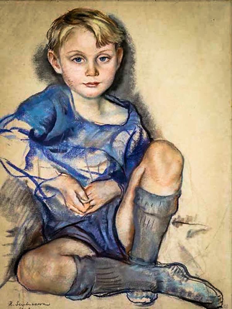 Зинаида Серебрякова портрет сына