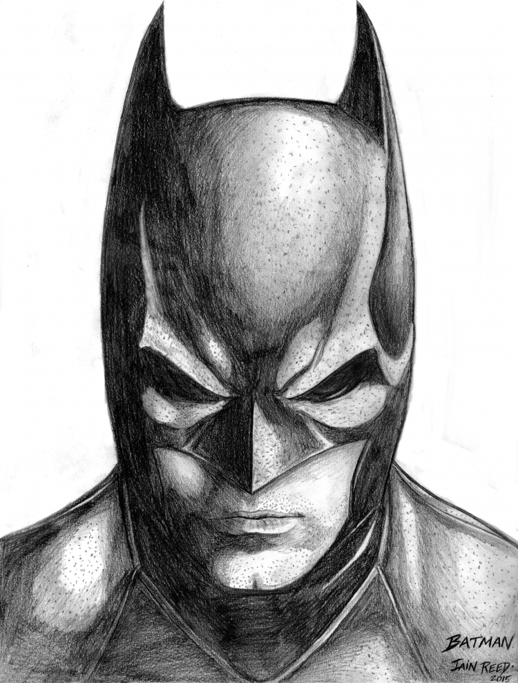 Бэтмен зарисовка