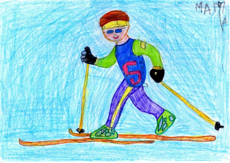 Картинки для срисовки спорт (53 фото) 🔥 Прикольные картинки и юмор