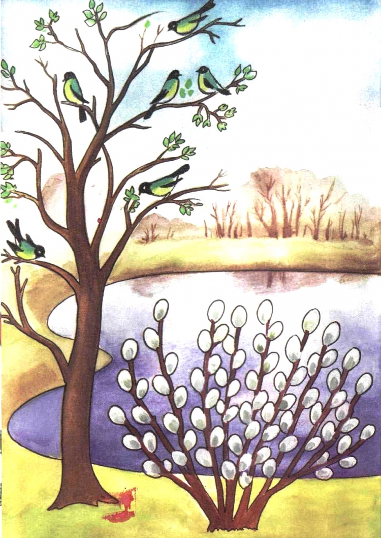 Иллюстрации на тему Весна