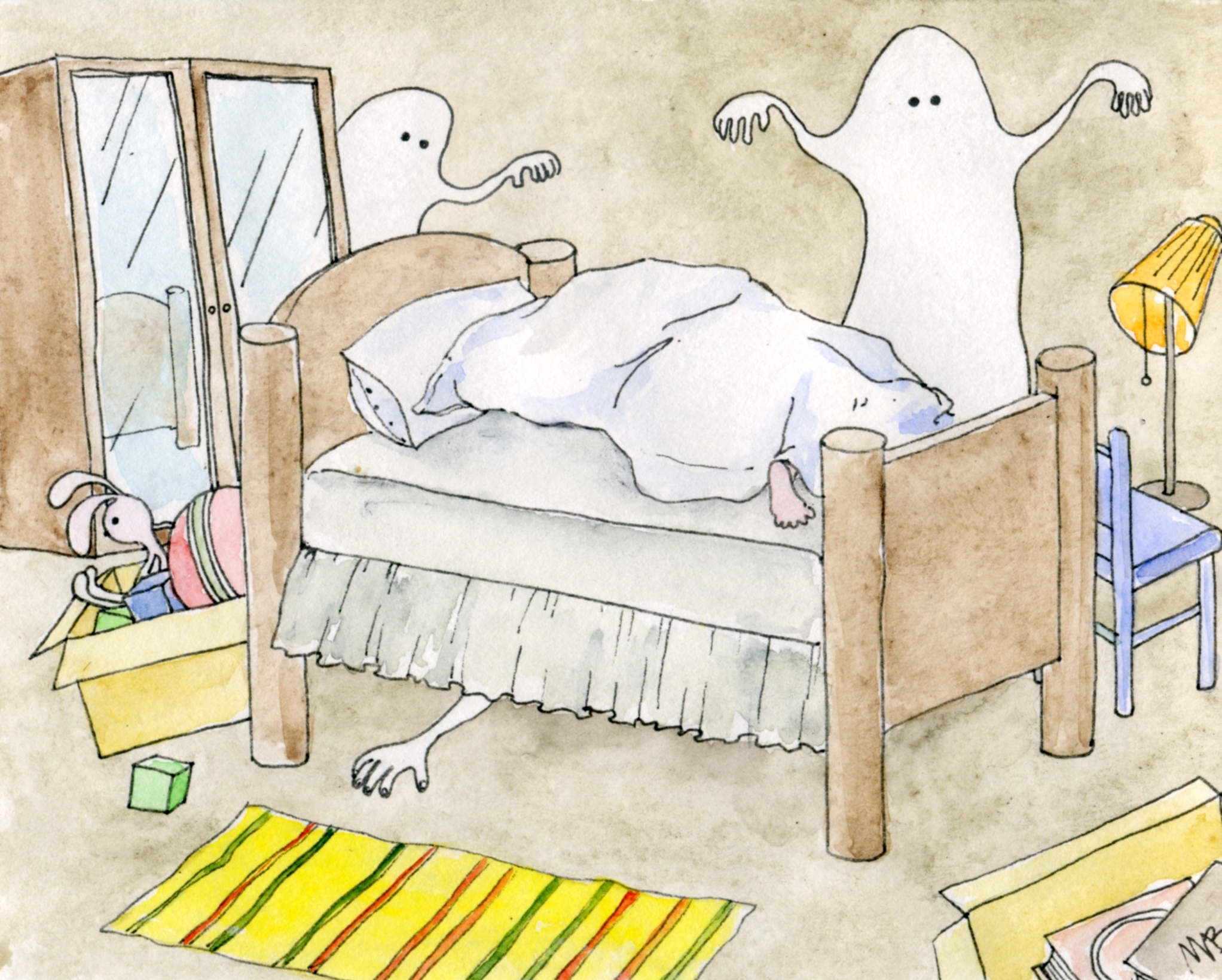 Детские страхи под кроватью