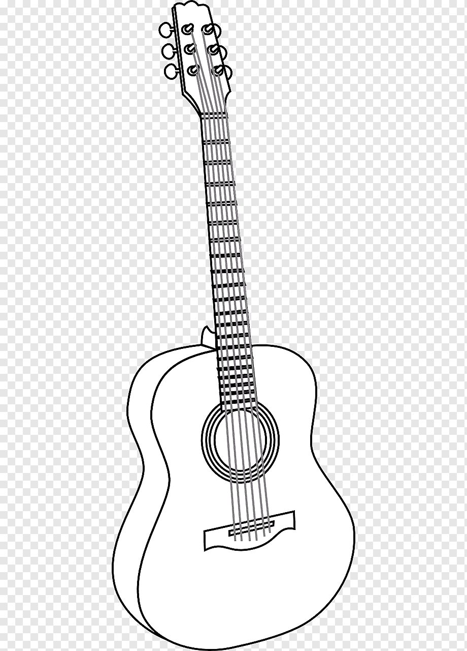 Как нарисовать гитару поэтапно карандашом