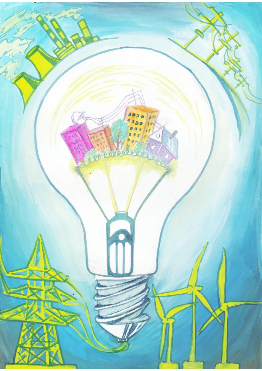 Рисунки конкурса «Энергетика будущего». Карикатуры, комиксы, шаржи