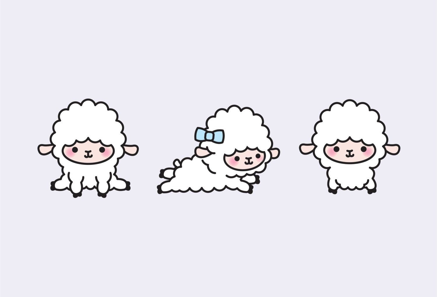 милая овечка картинки