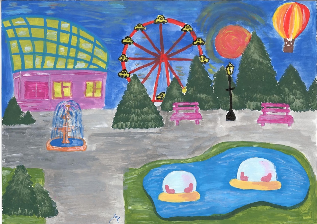 В Самаре открылась выставка детских рисунков «Парк моей мечты»