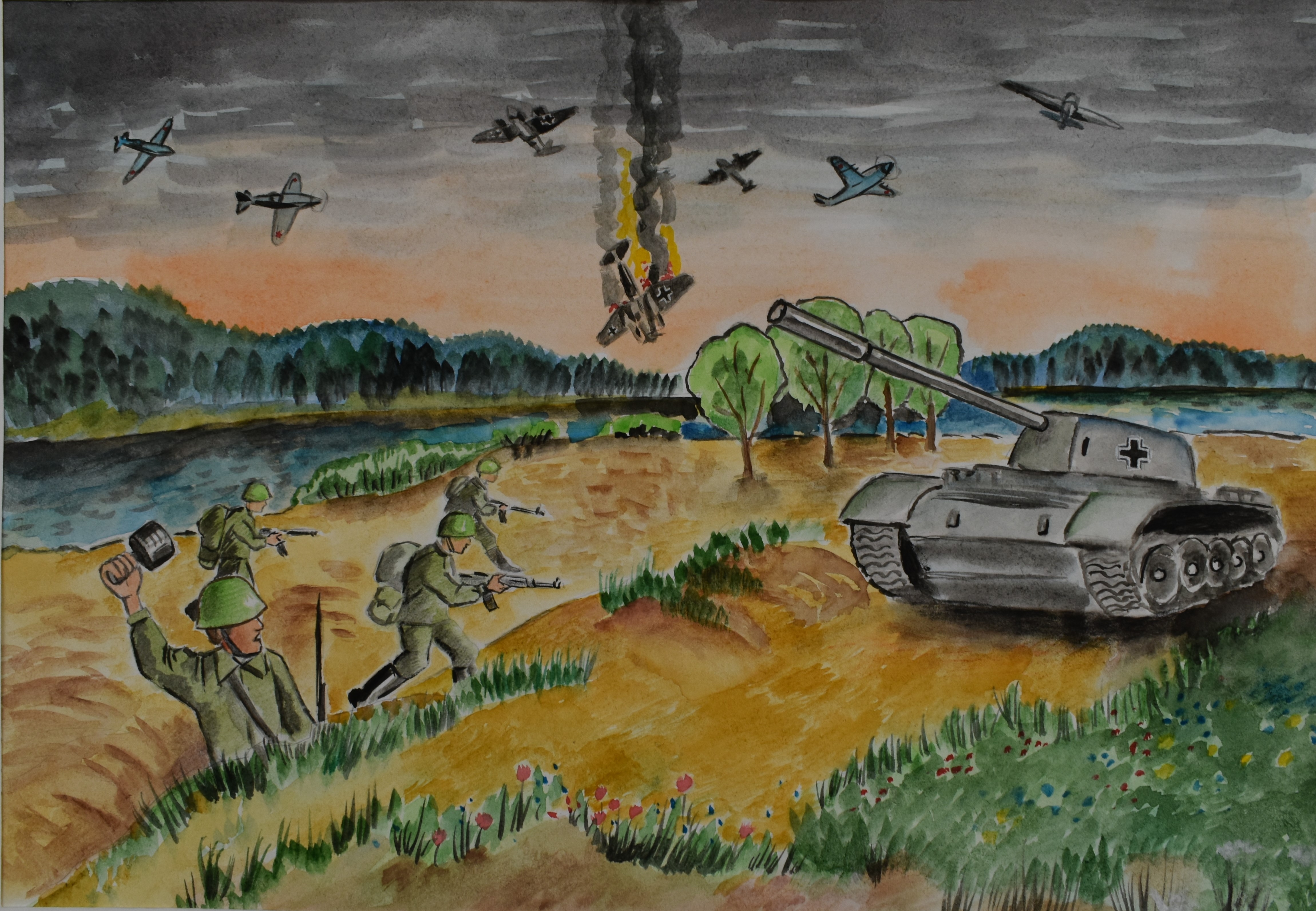 Рисунок по дорогам памяти. Рисунок про войну. Дорогами войны рисунок. Детские рисунки о войне.