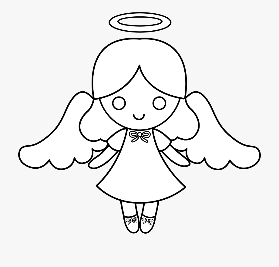 Ангел для срисовки