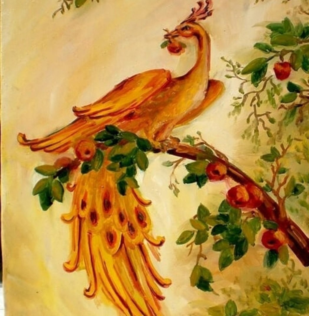Жар птица и яблоки сказка