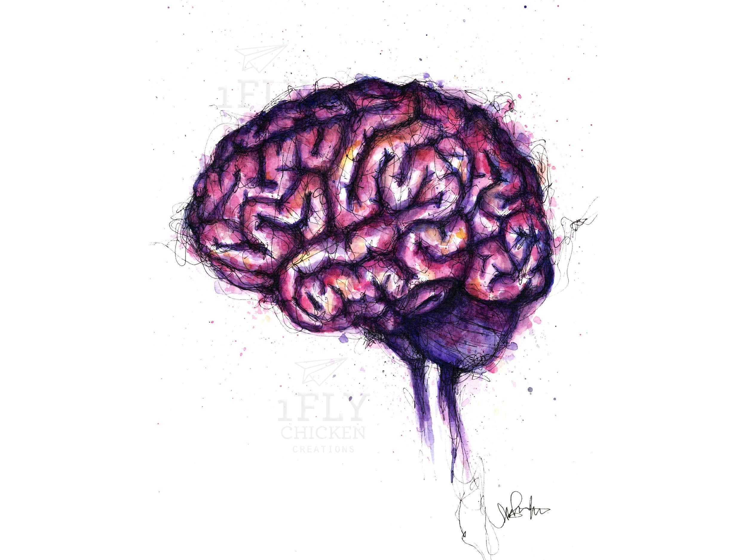 Мозг без головы крокус. Дерево мозг. Мозг картина.