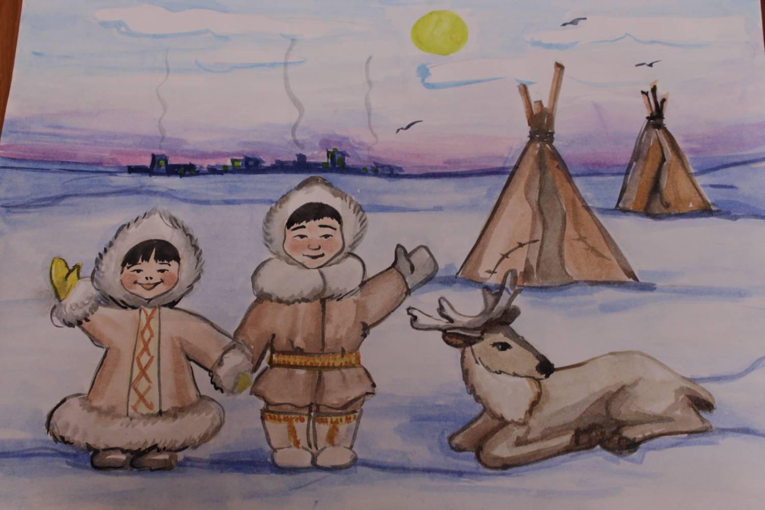 Рисунки ямальских дошколят стали иллюстрациями к новой «Арктической азбуке»