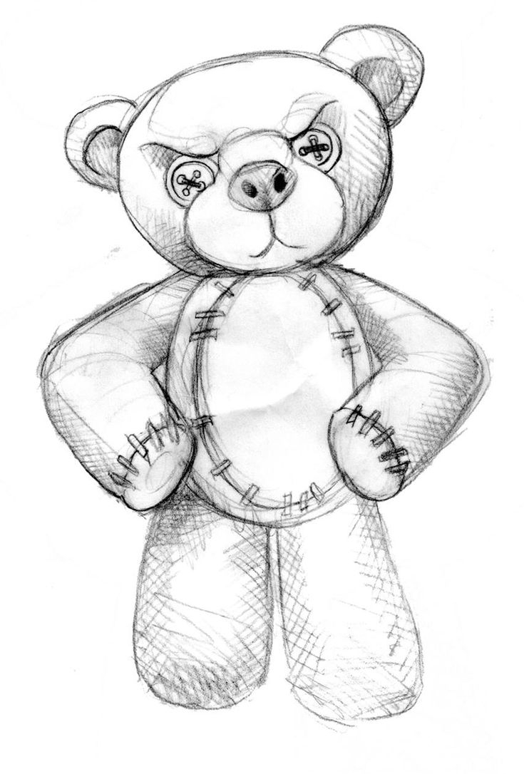 Нарисовать плюшевого. Плюшевый медведь рисунок для срисовки. Мишка рисунок карандашом. Мишка рисунок для срисовки. Картинки для срисовки мишки.
