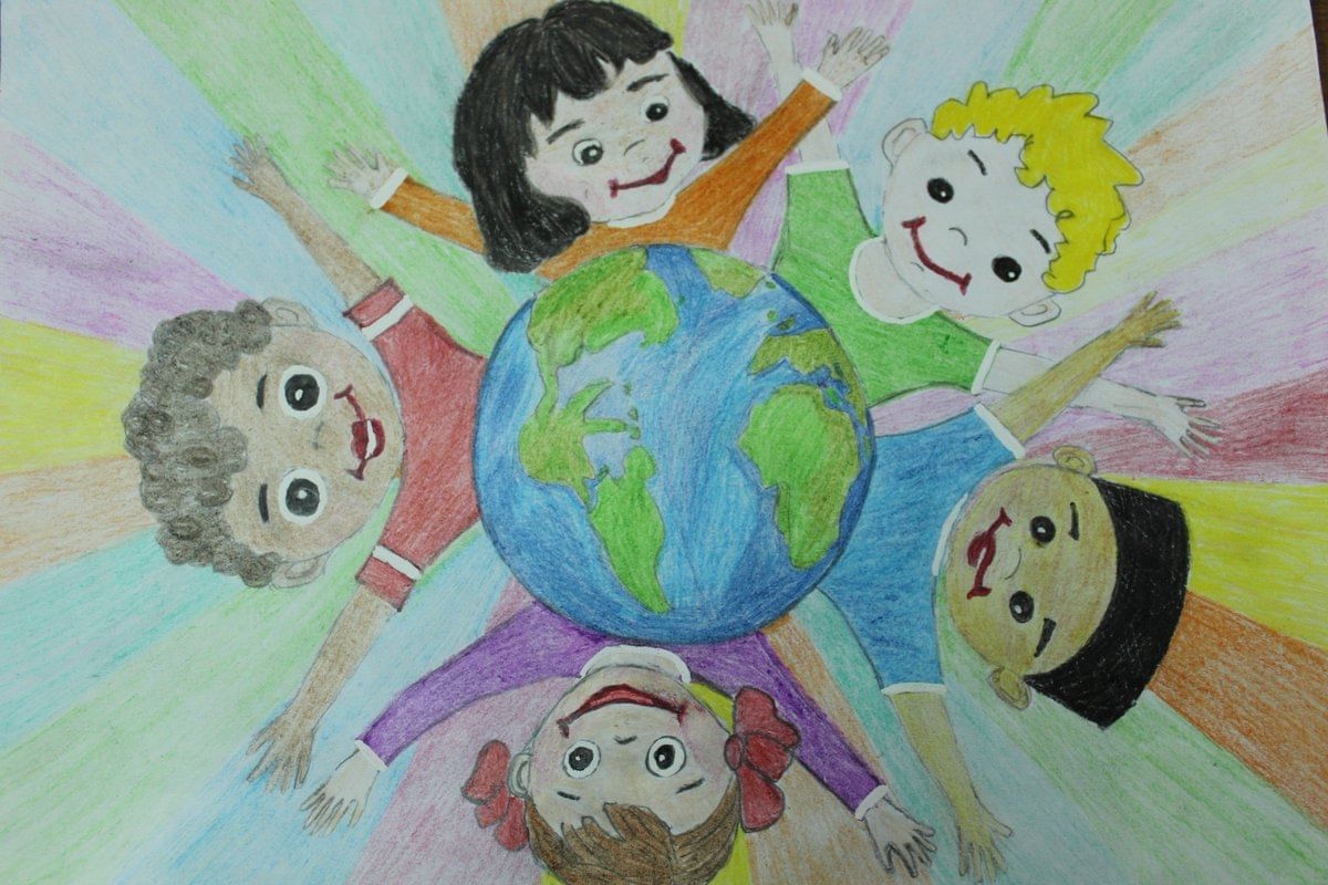 Конкурс мир без границ. Рисунок на тему детство. Рисунки на тему Планета детства. Рисунок на тему мир детства. Рисунок мир глазами детей на конкурс.