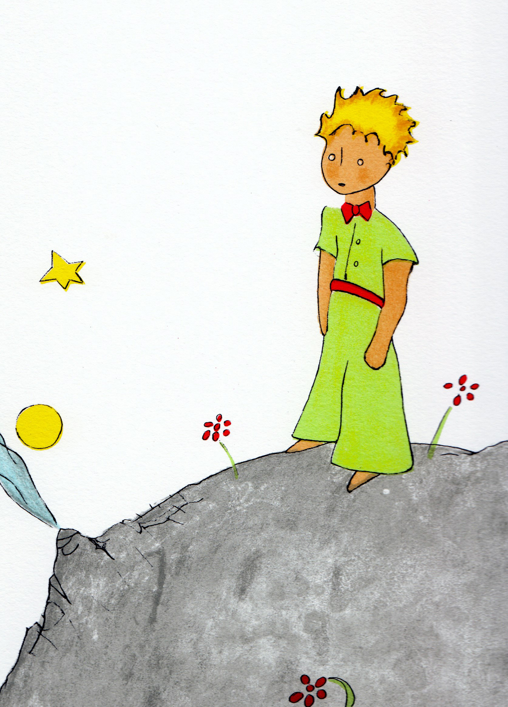 Планета маленького принца рисунок. Маленький Принс Экзюпери. Экзюпери маленький принц Планета. Экзюпери маленький принц. Иллюстрация к сказке маленький принц сент Экзюпери.