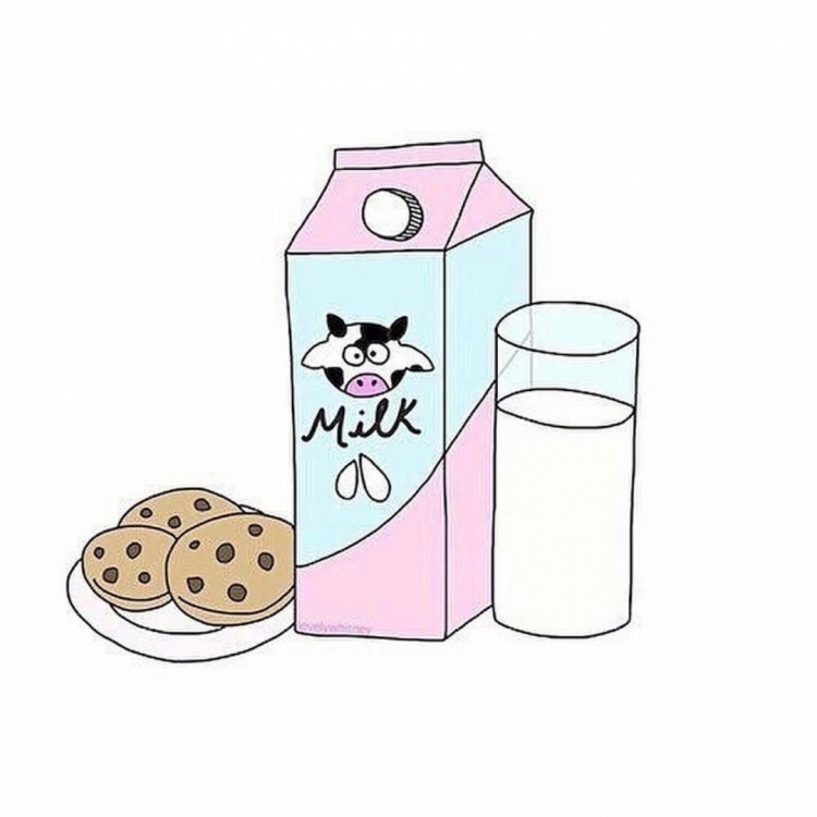Рисунки для срисовки молоко