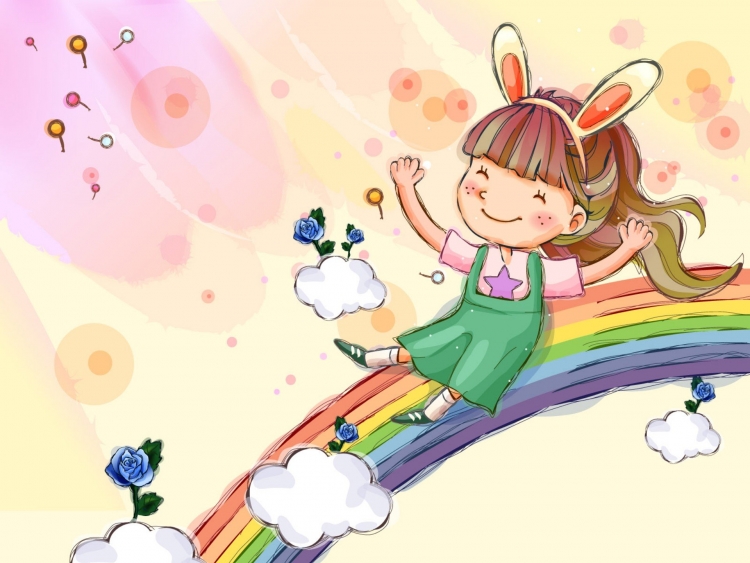 Рисунки детей на тему счастливое детство