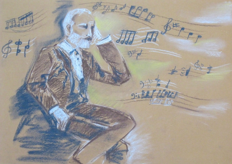 Чайковский рисунок