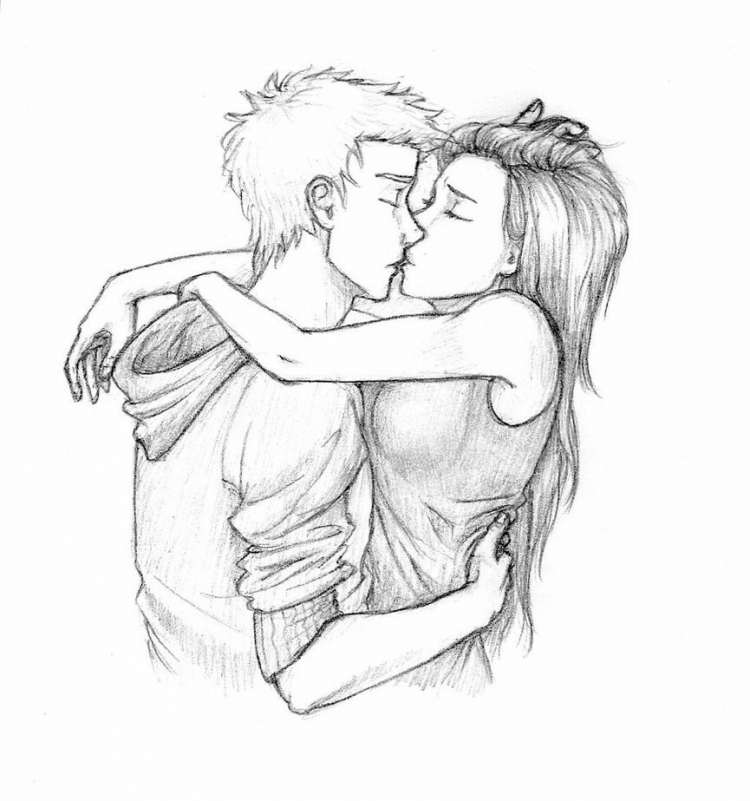 Рисунки карандашом любовь