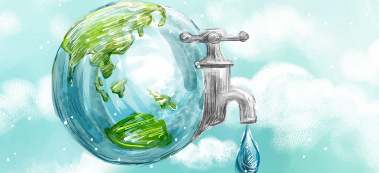 Рисунок на тему сбережения воды