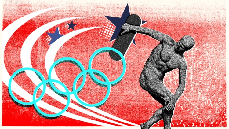 Рисунок на тему современные Олимпийские игры