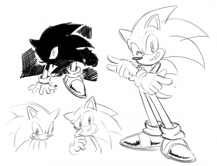 Sonic эскиз