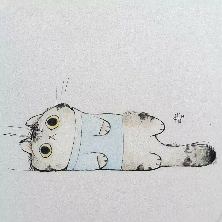 Котики арт карандашом
