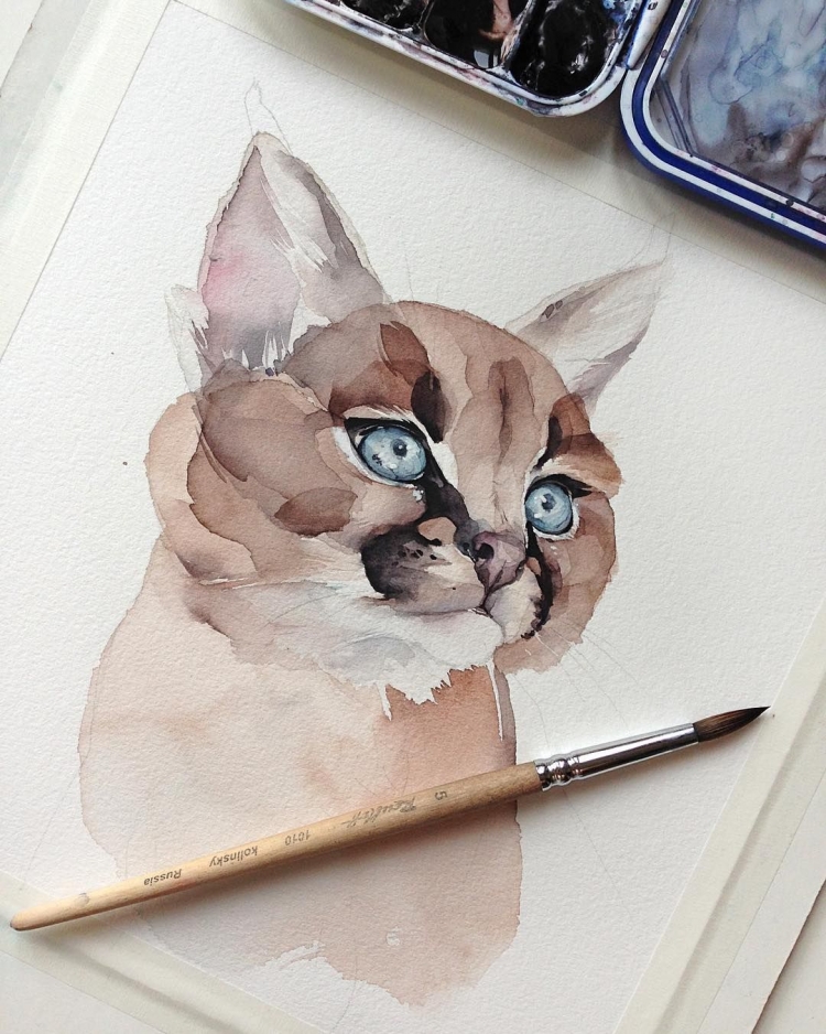 Идеи для рисования акварелью