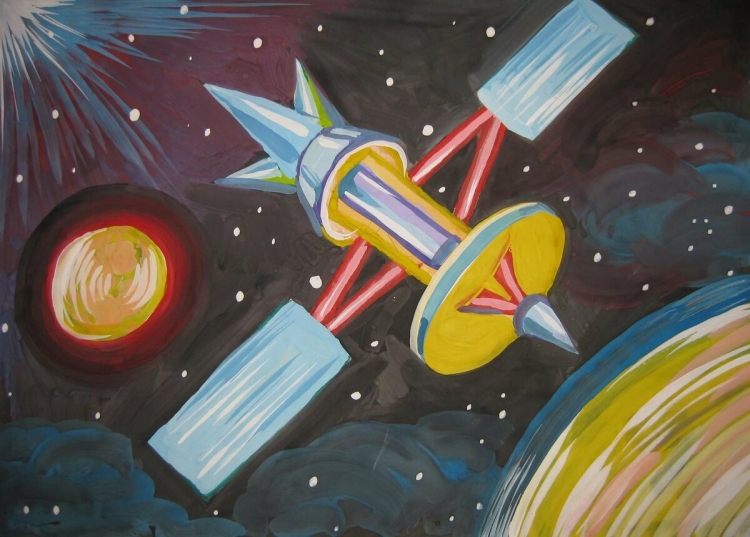 Рисунок на тему космос