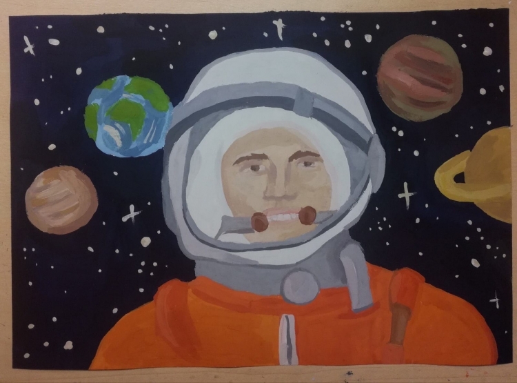 Рисунок посвященный Дню кос