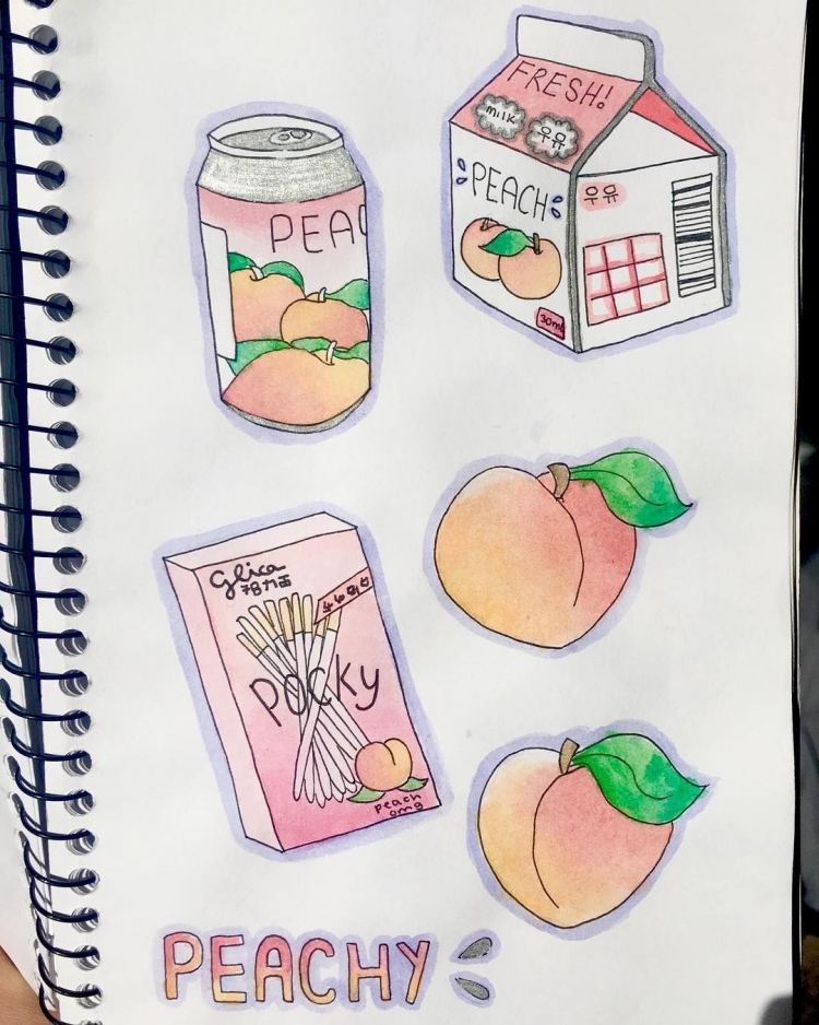 Лёгкие мини рисунки для скетчбука